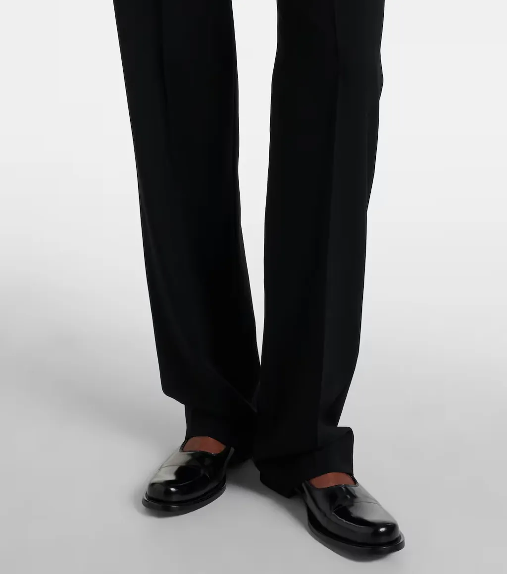 Hiram Wool Straight Pants