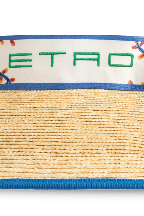 Etro Logo Embroidered Hat