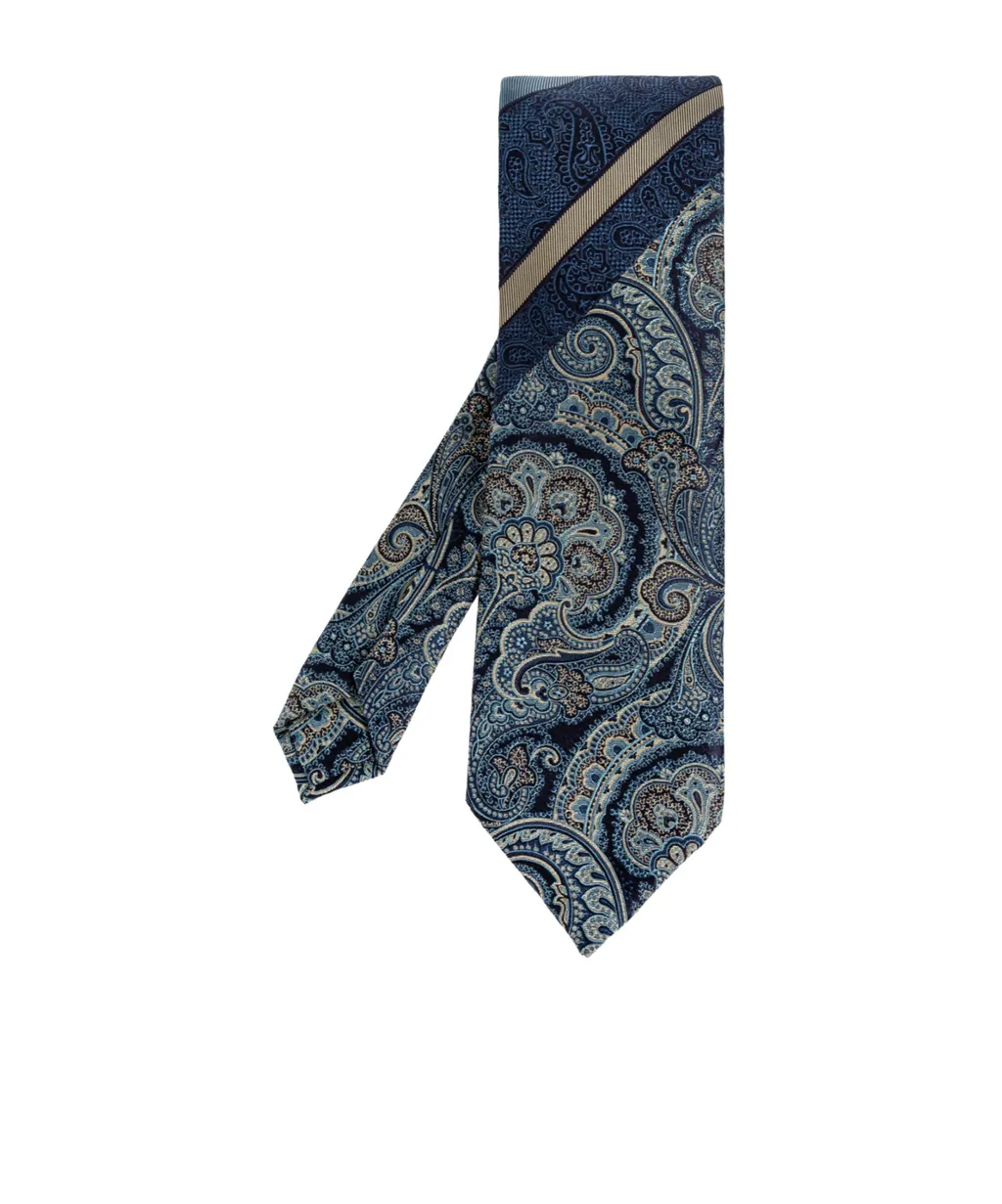 Etro Patchwork Jacquard Tie