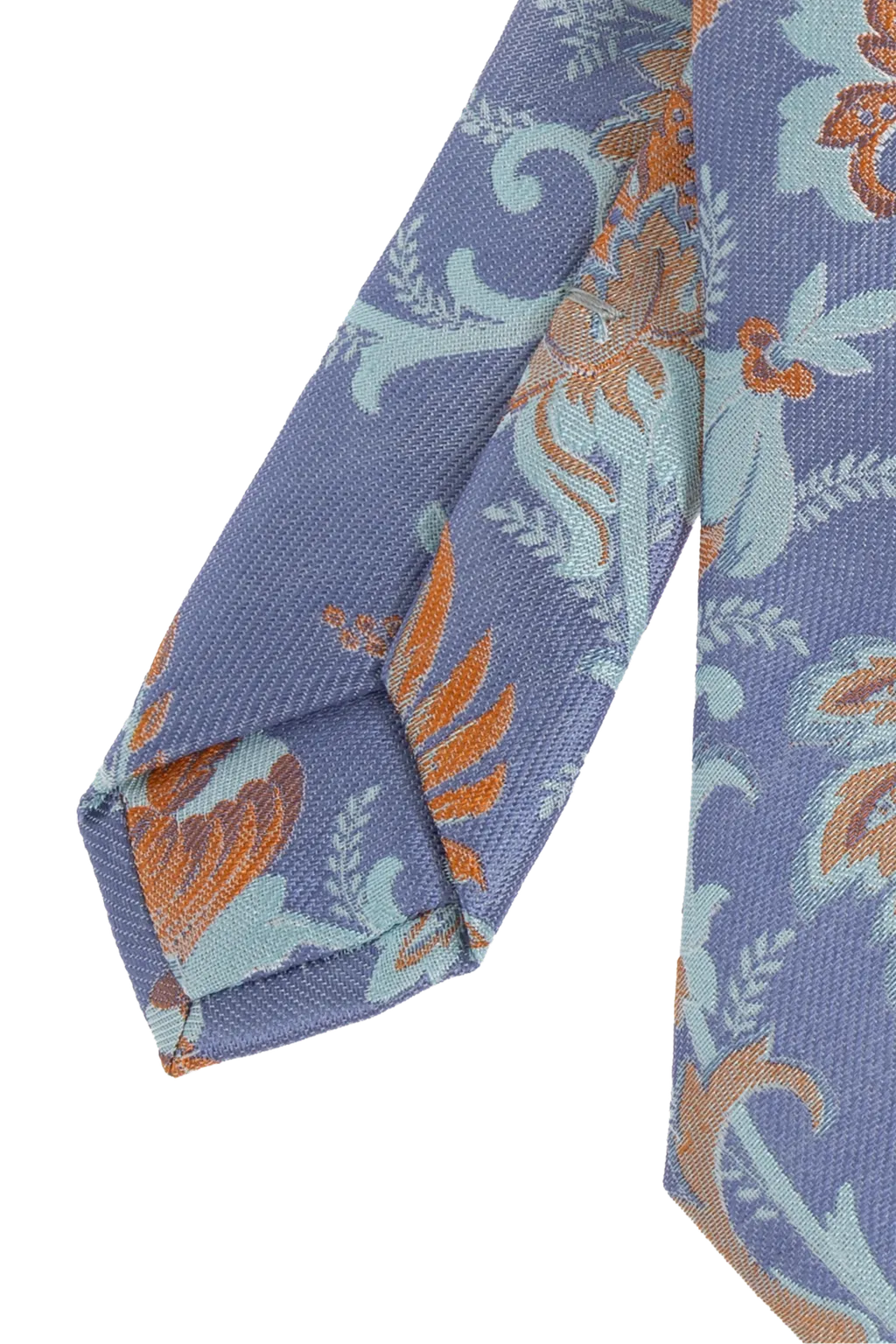 Etro Floral Motif Jacquard Tie
