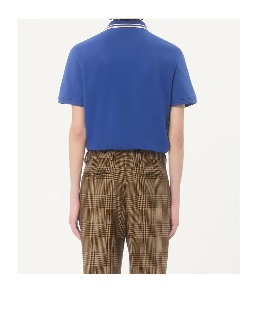 Valentino	Logo Embroidered Short-Sleeved Polo Shirt