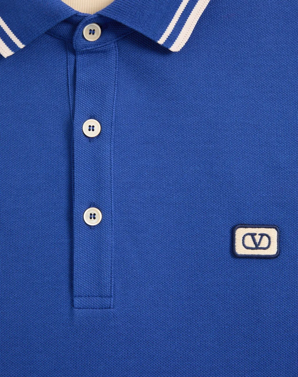 Valentino	Logo Embroidered Short-Sleeved Polo Shirt