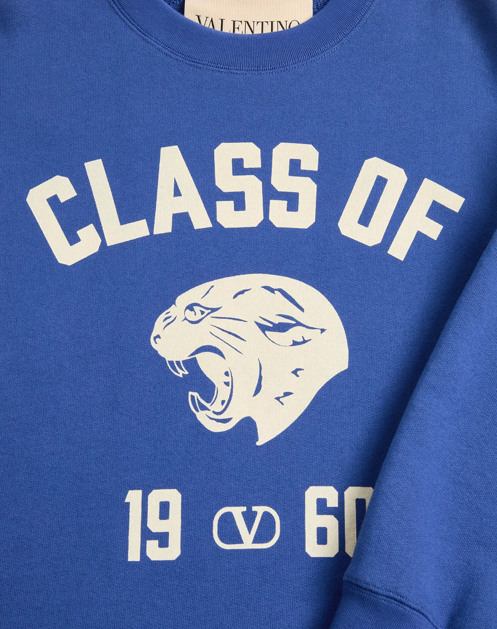 Panther-Logo Cotton Sweatshirt