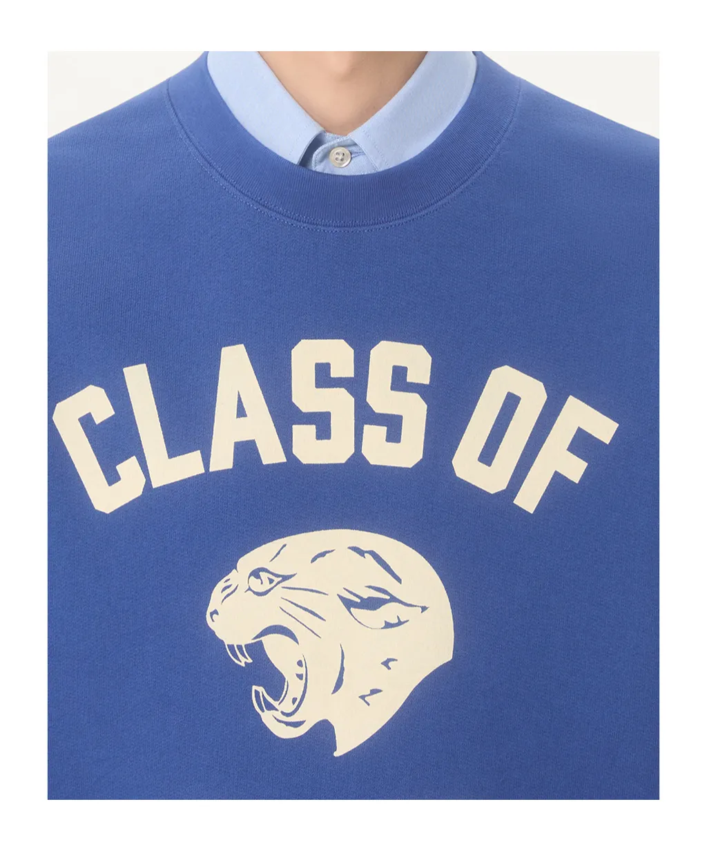 Panther-Logo Cotton Sweatshirt