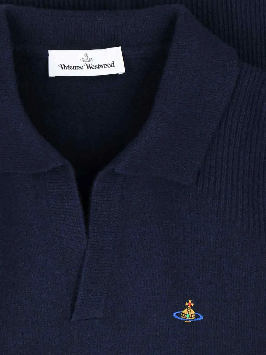 Vivienne Westwood Long Sleeve Logo Embroidered Jumper