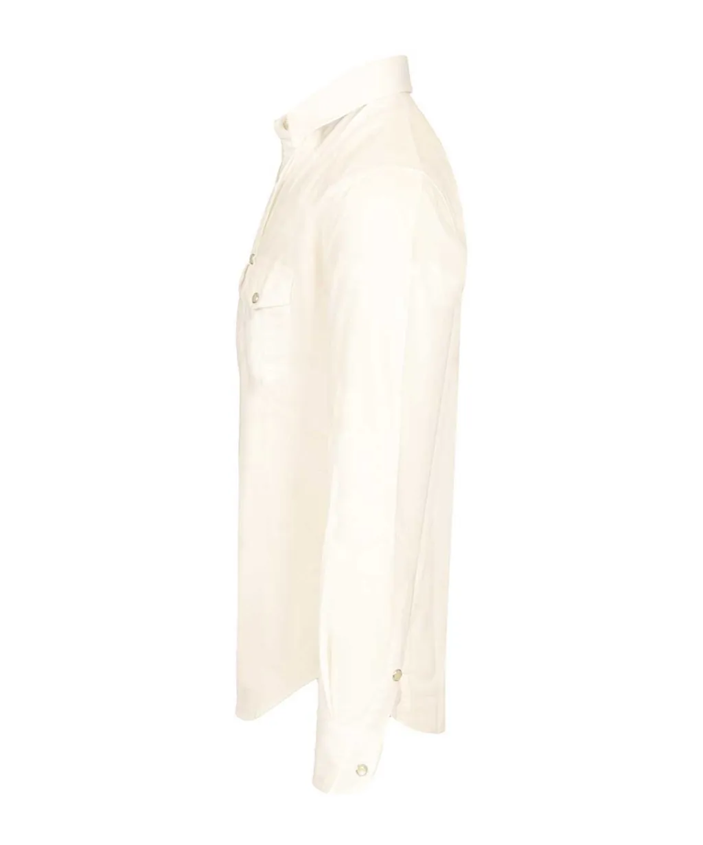 Tom Ford Light Western Twill Slim Fit Buttoned Shirt