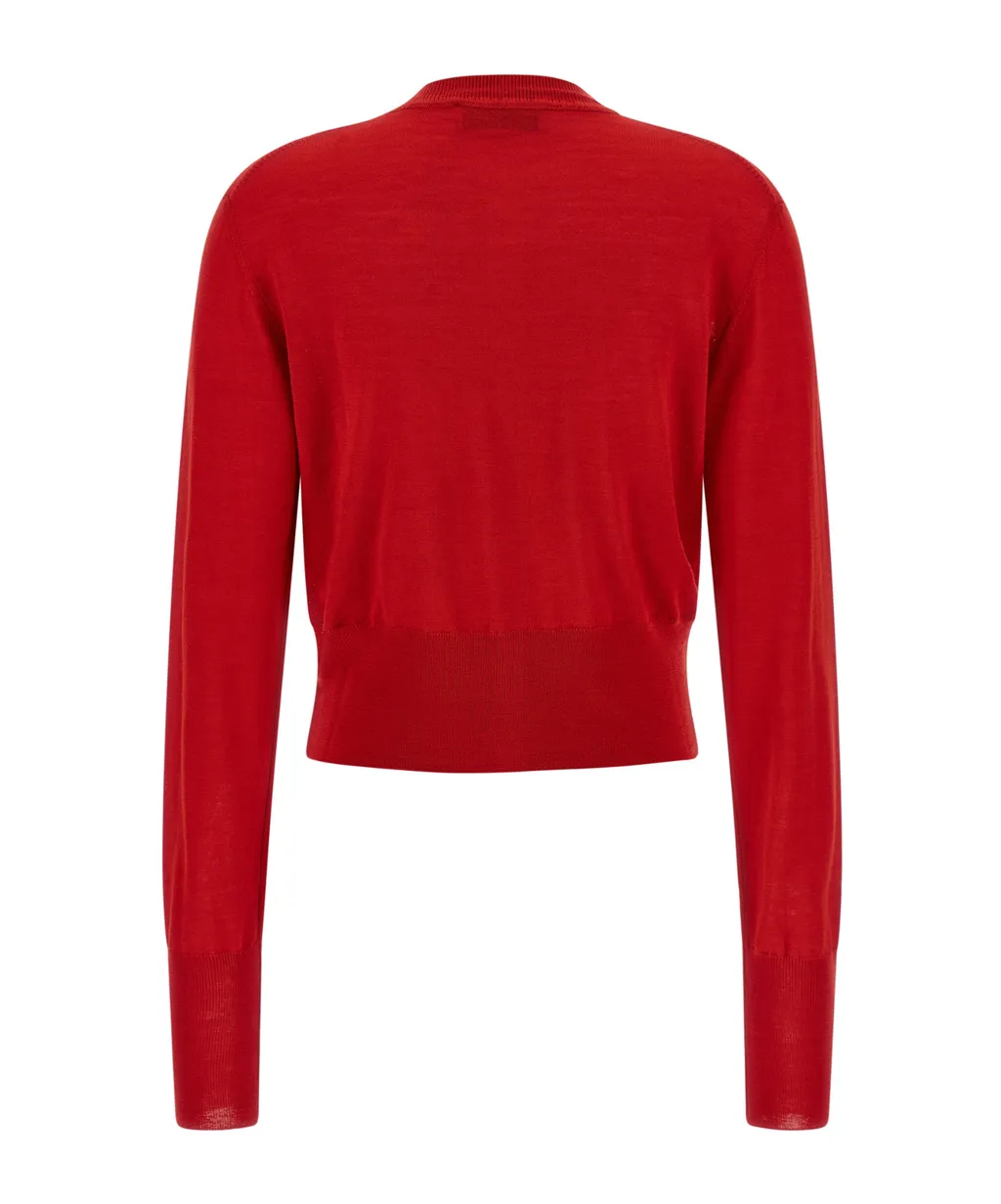 Vivienne Westwood Bea Knit Cropped Cardigan