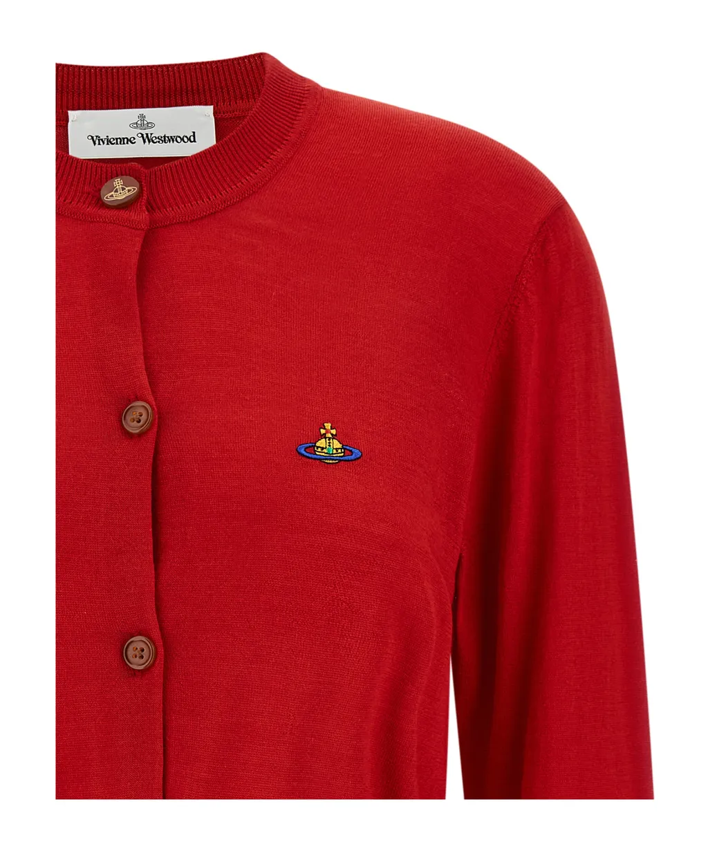 Vivienne Westwood Bea Knit Cropped Cardigan