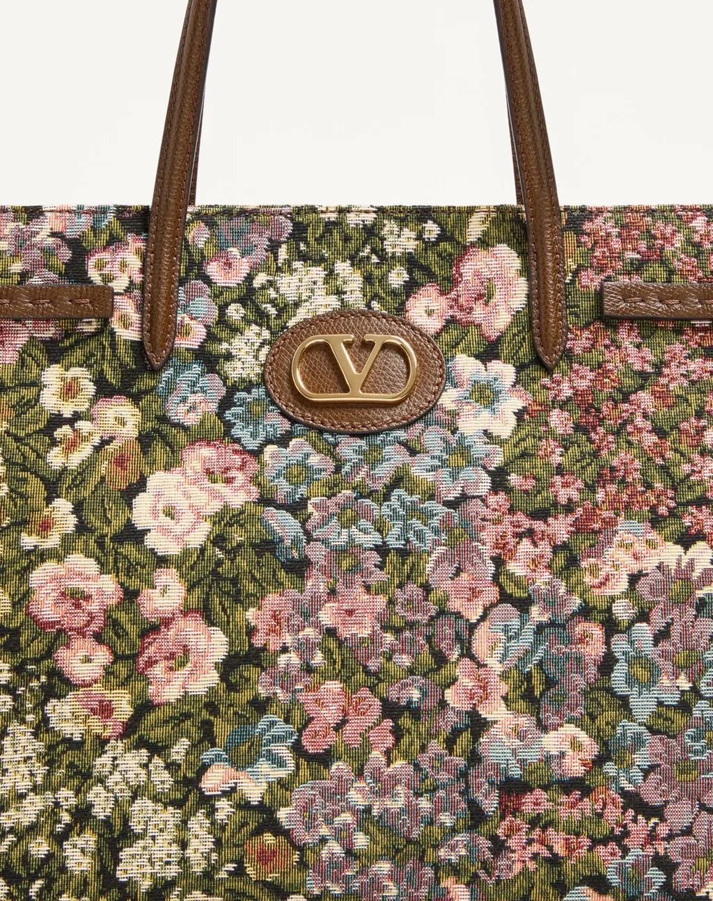 Valentino	Antibes Floral Patterned Medium Tote Bag