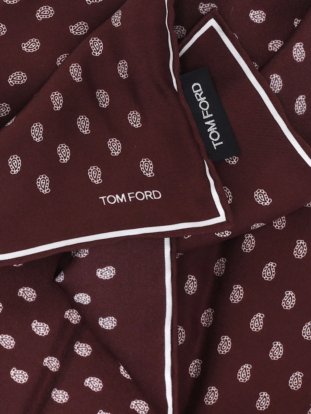 Tom Ford Polka Dot Square Scarf