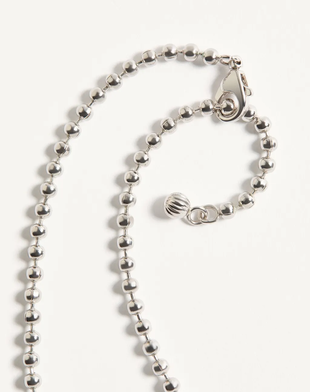 Valentino Ovalette Vlogo Signature Necklace