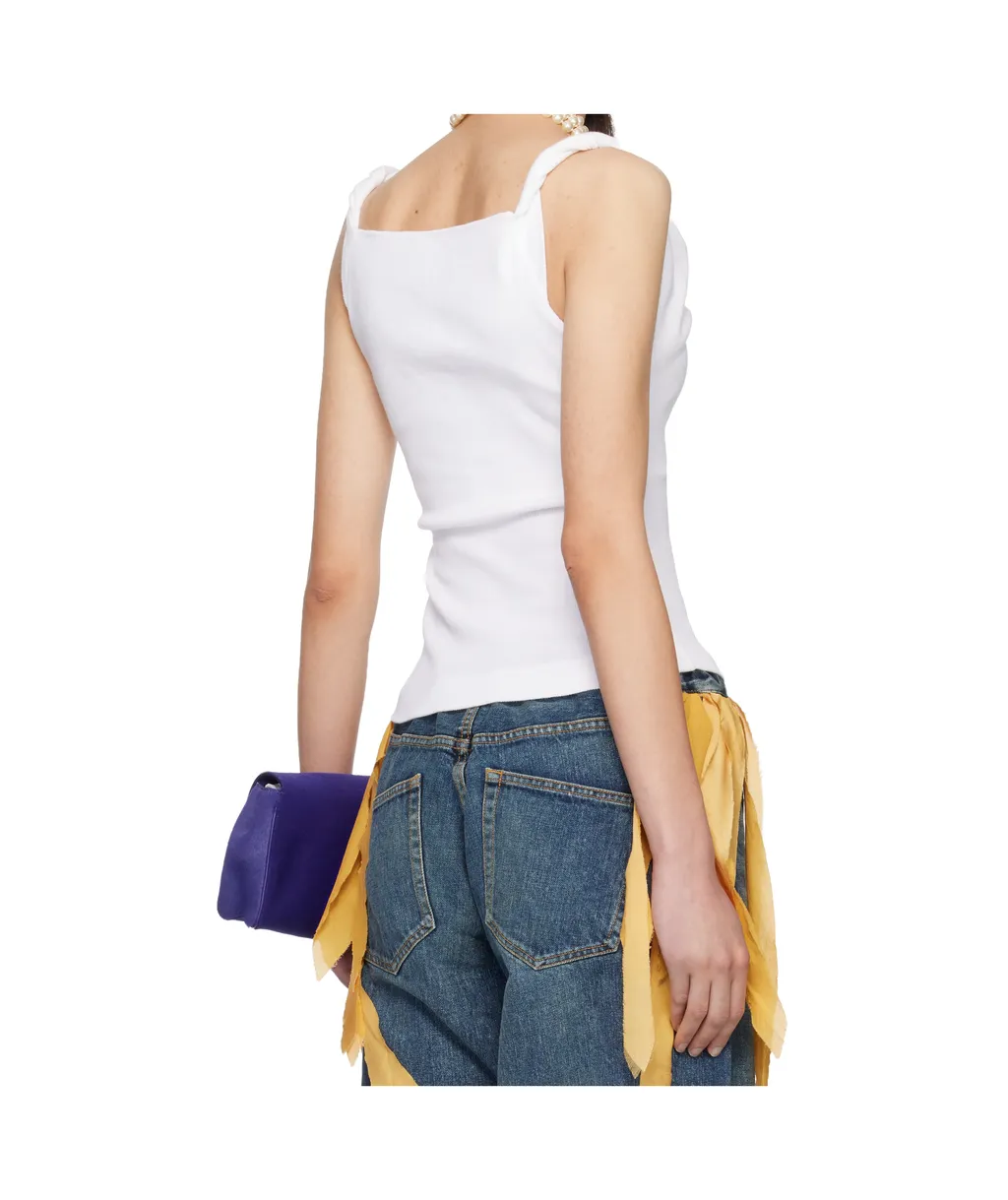 Vivienne Westwood Orb Embroidered Knitted Top