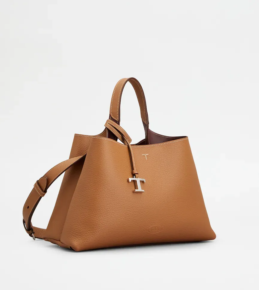 Tod's Logo Printed Small Tote Bag