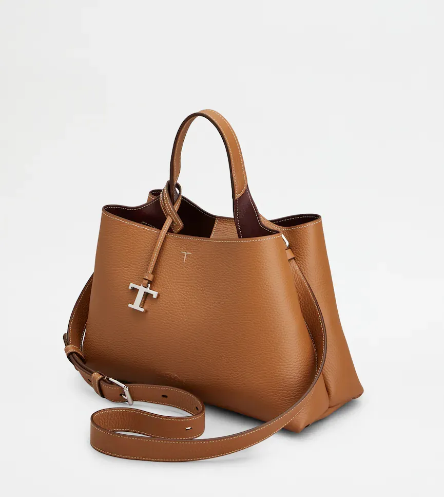 Tod's Logo Printed Small Tote Bag
