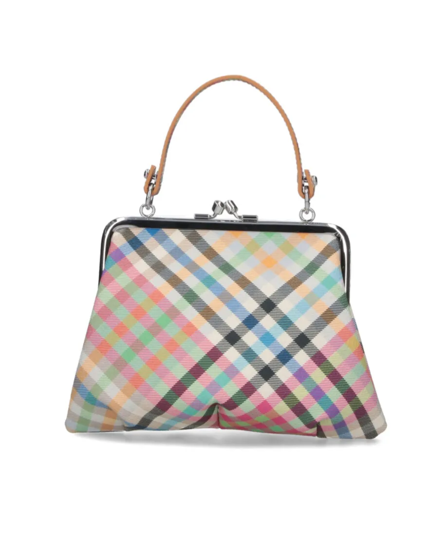 Vivienne Westwood Logo Plaque Top Handle Bag