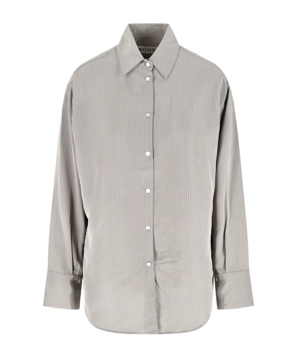 Rhe Long Sleeve Striped Shirt