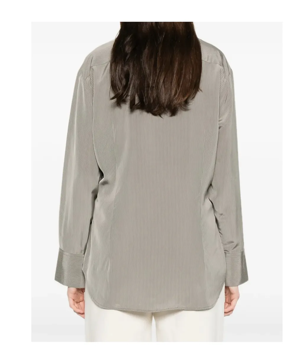 Rhe Long Sleeve Striped Shirt