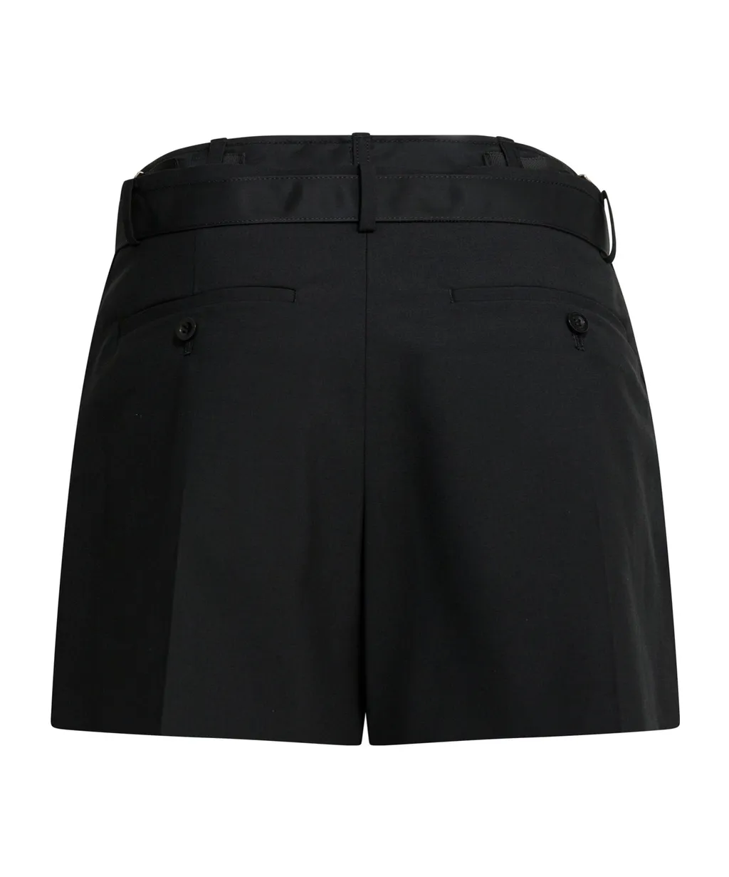 Sacai Buckle Detailed Shorts