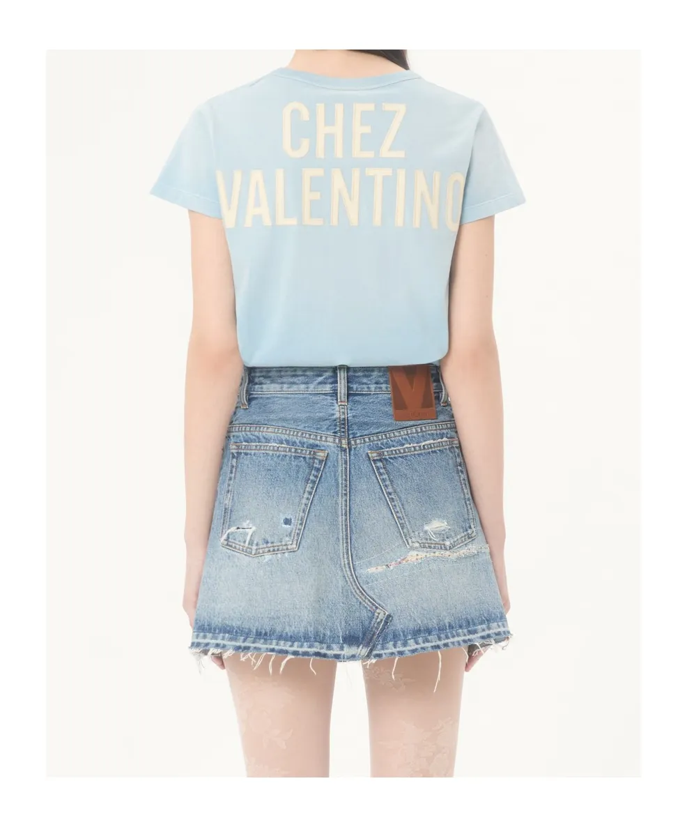 Valentino Printed Crewneck T-Shirt