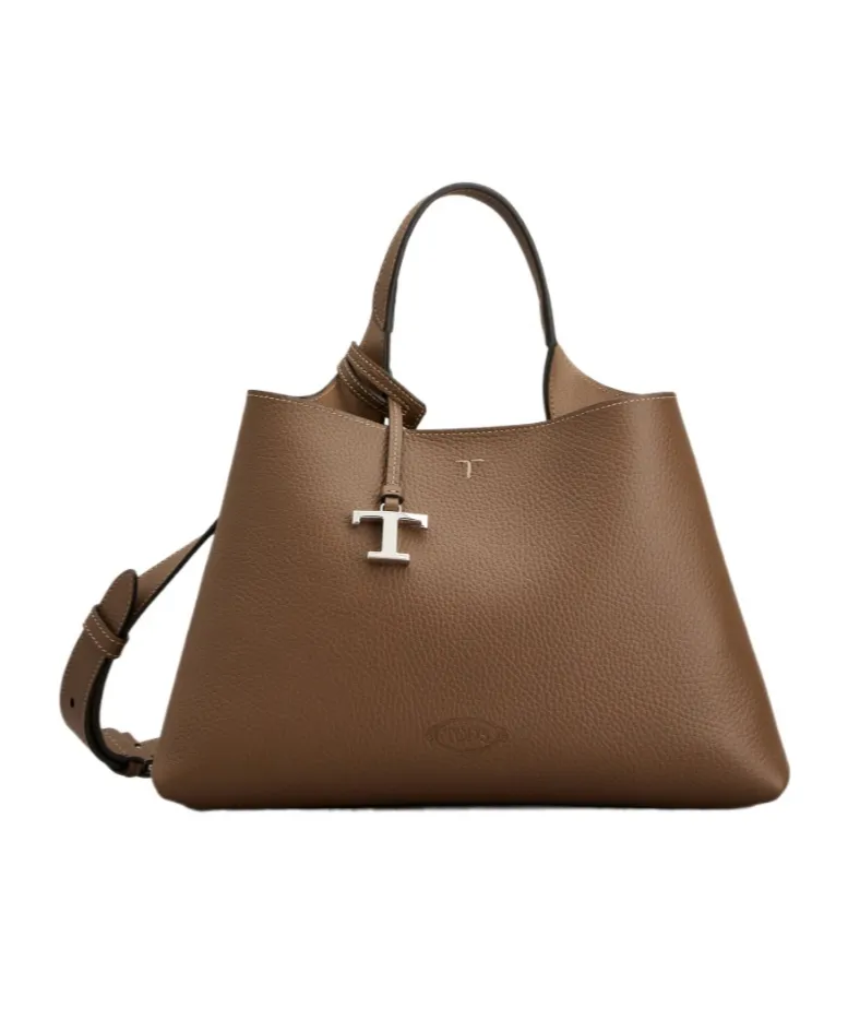 Tod's Logo Printed Small Tote Bag
