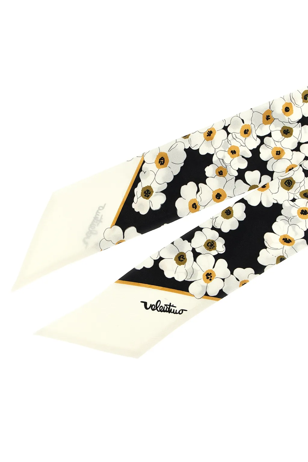 Valentino All-Over Floral Patterned Scarf