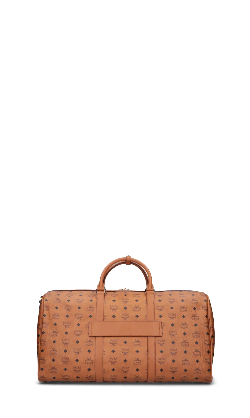 Mcm Ottomar Logo Patterned Weekender Duffel Bag