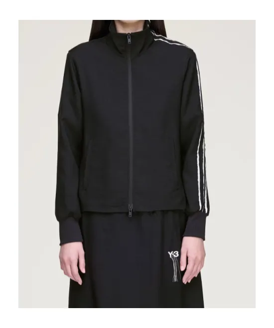 Y-3 Sport Uniform Raw Cut 3 Stripes Track Top