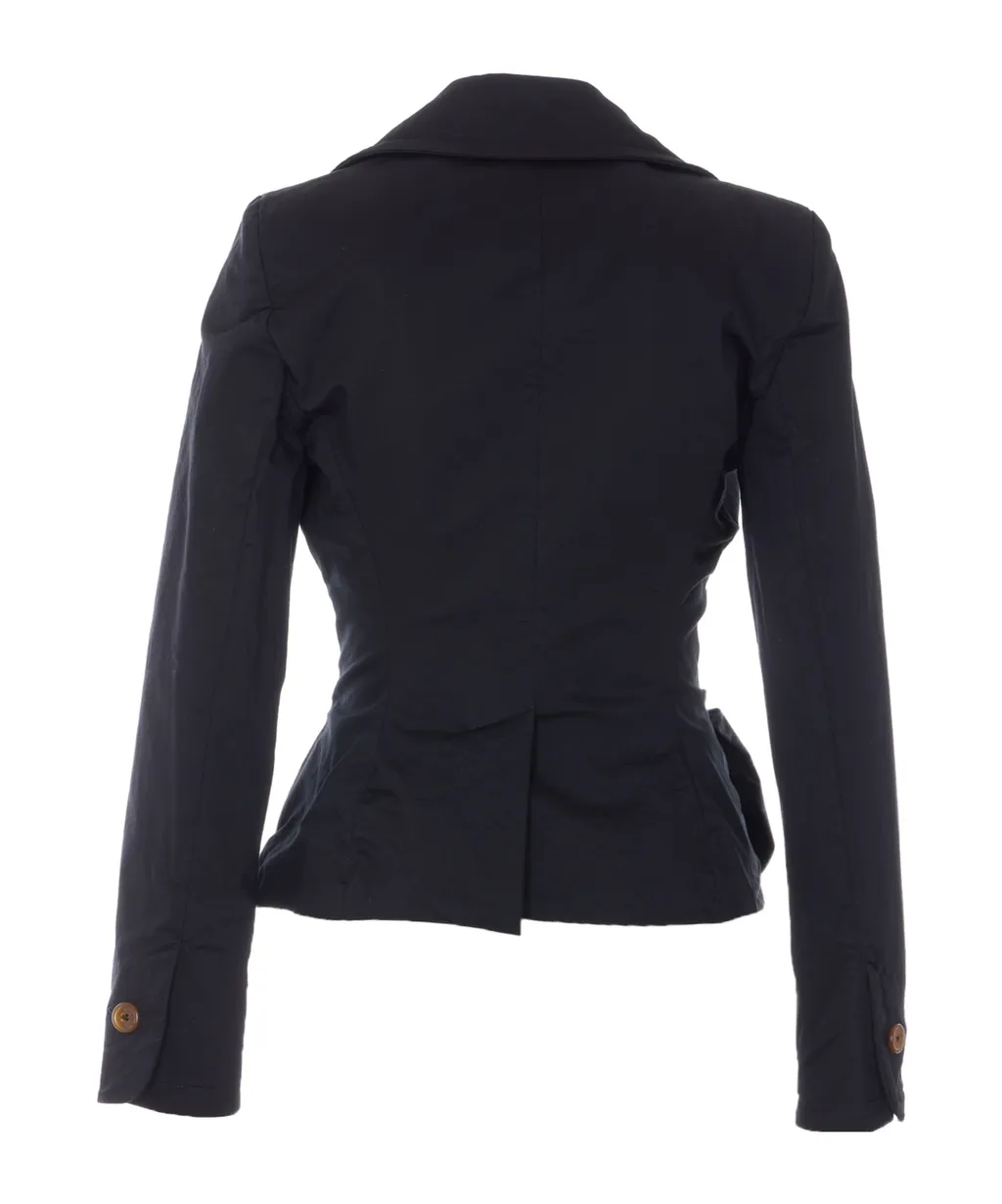 Vivienne Westwood Ruched Slim Fit Jacket