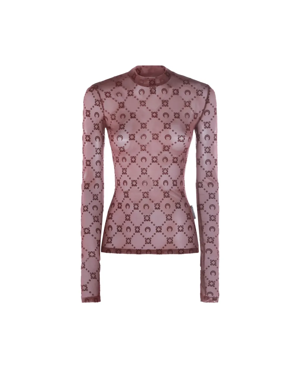 Marine Serre Full Moon Print Cover-Up