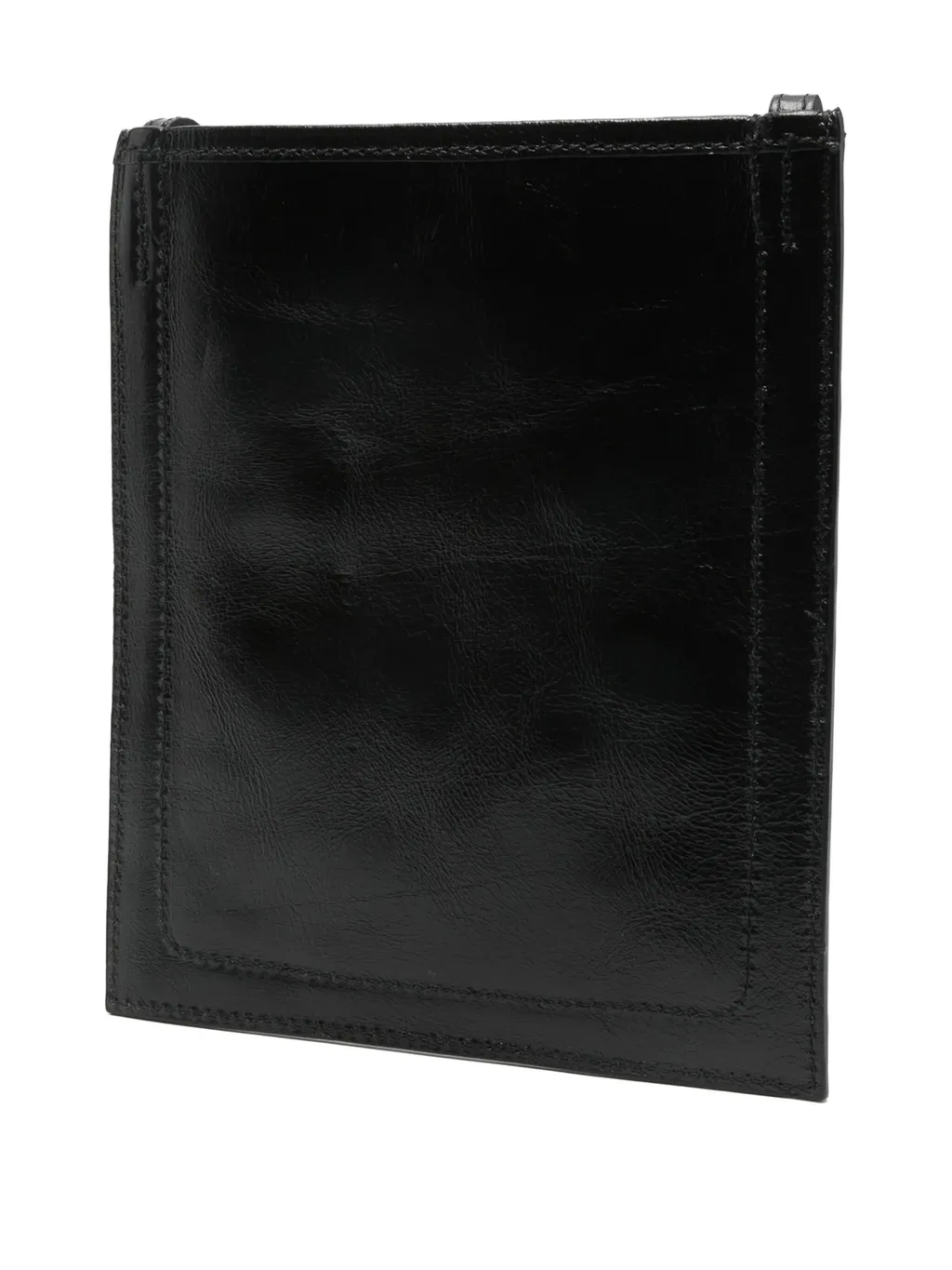 Stripe-Design Messenger Bag