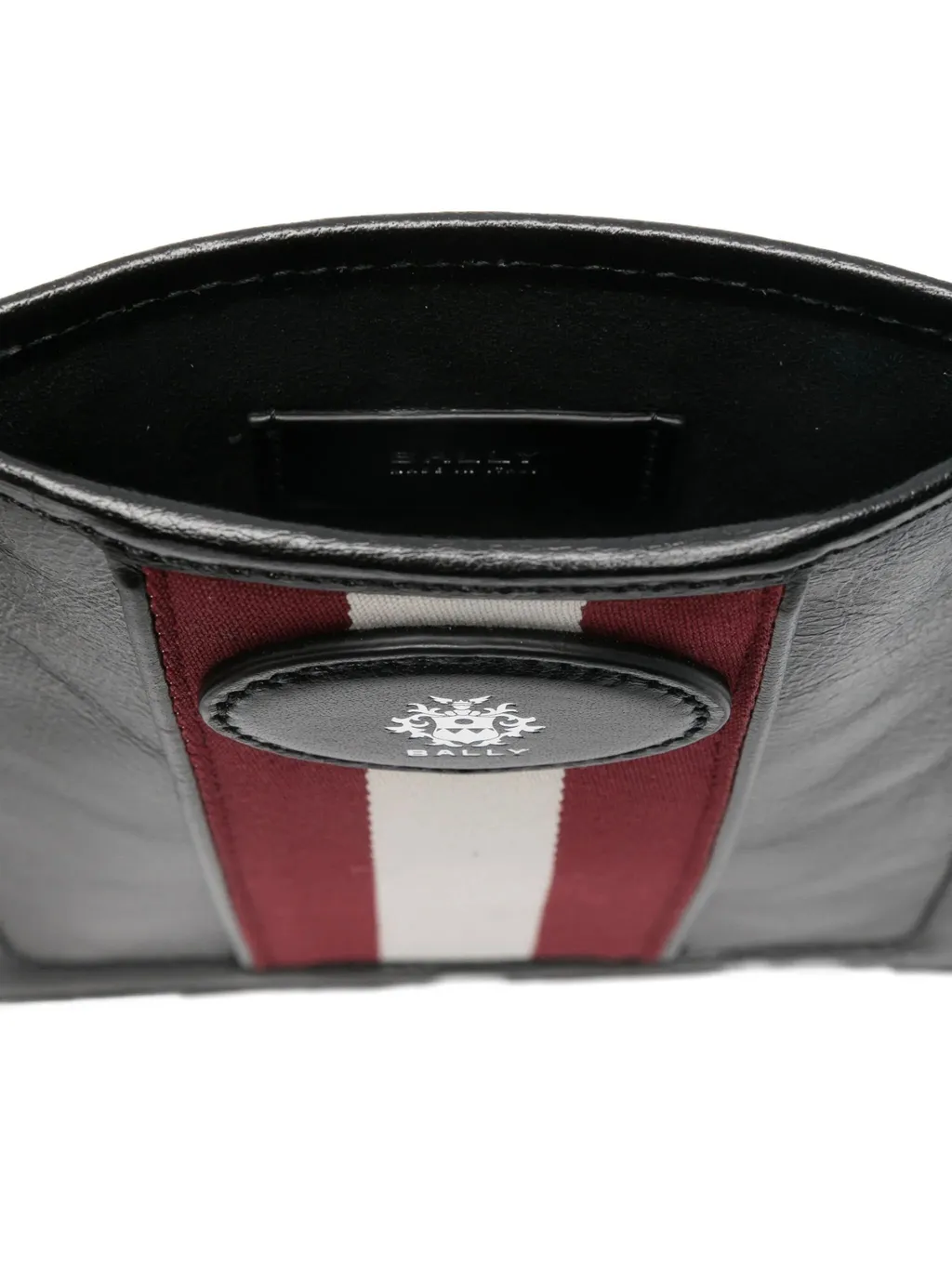 Stripe-Design Messenger Bag