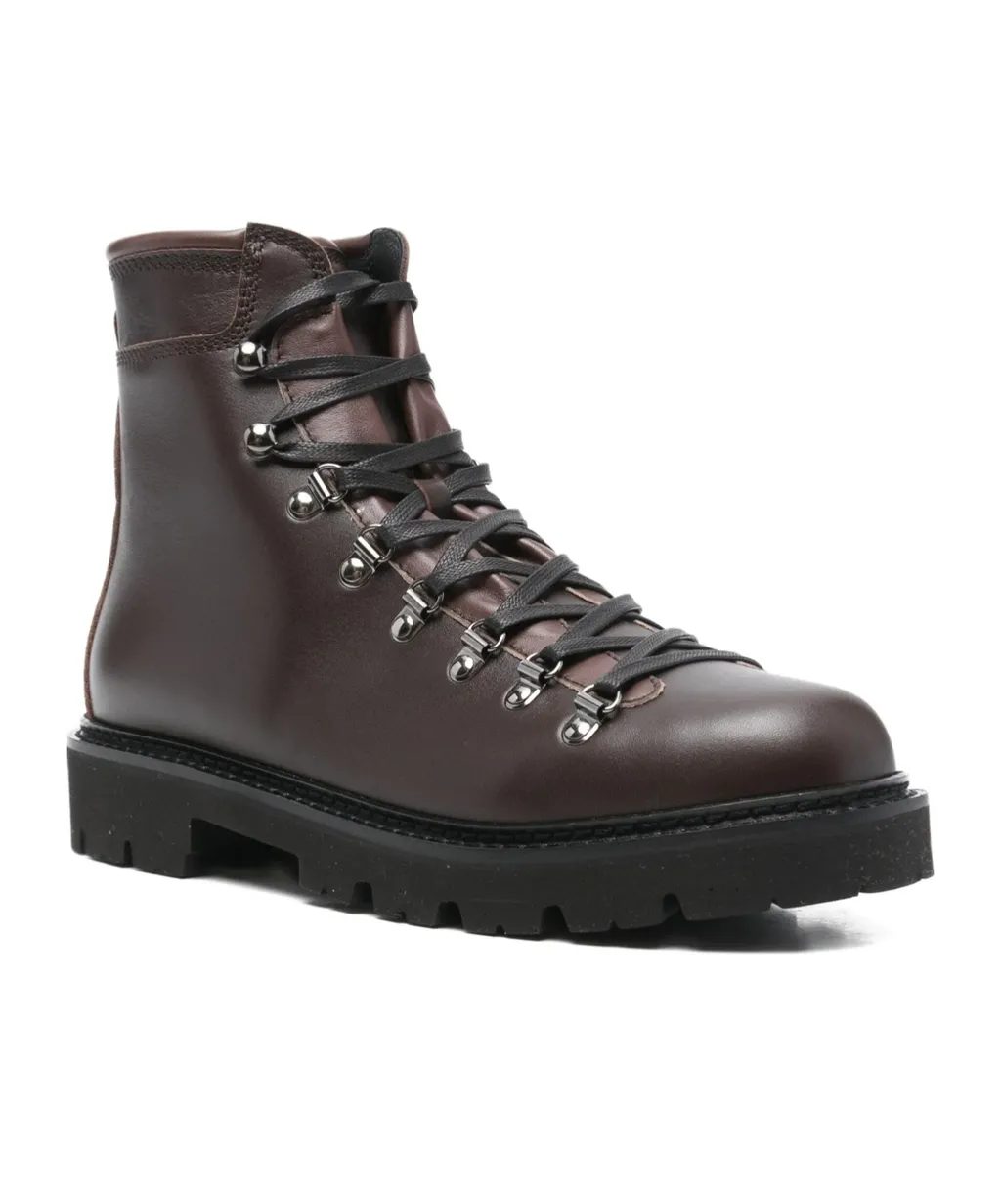 Lace-Up Ankle Boots