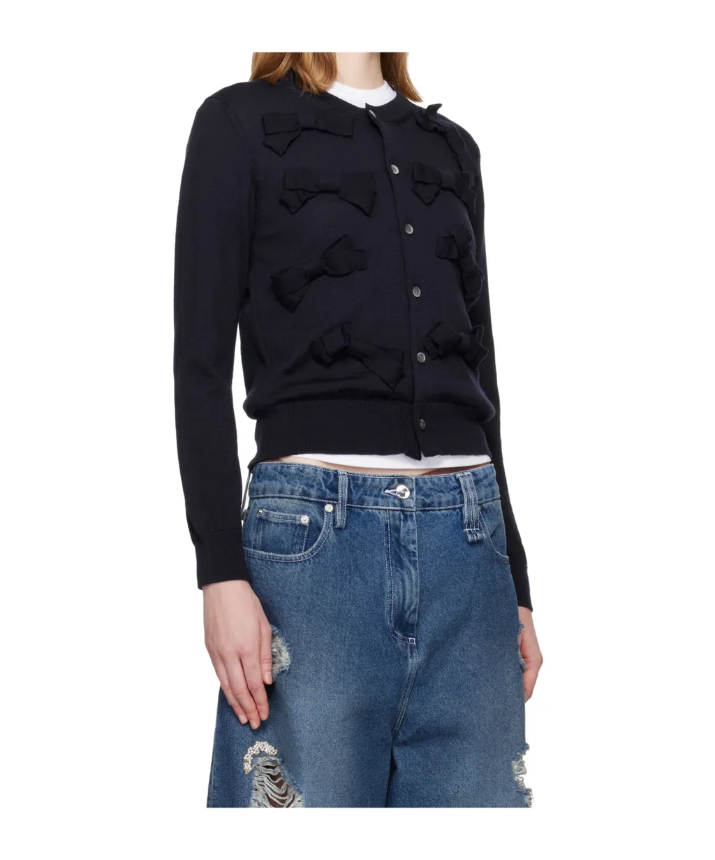 Bow Cardigan