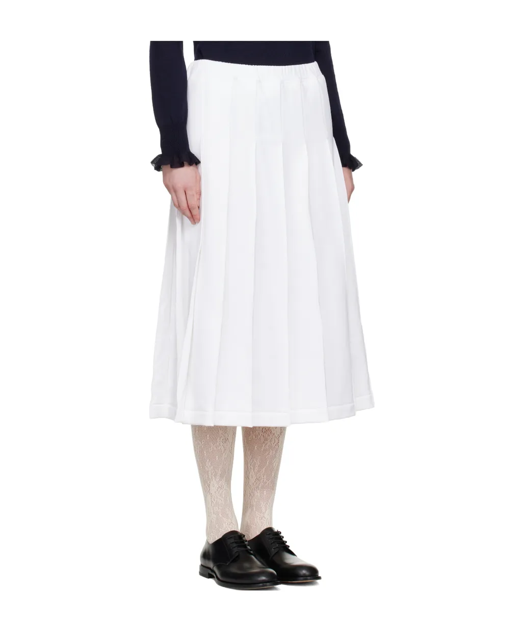 Pleated Midi Skirt