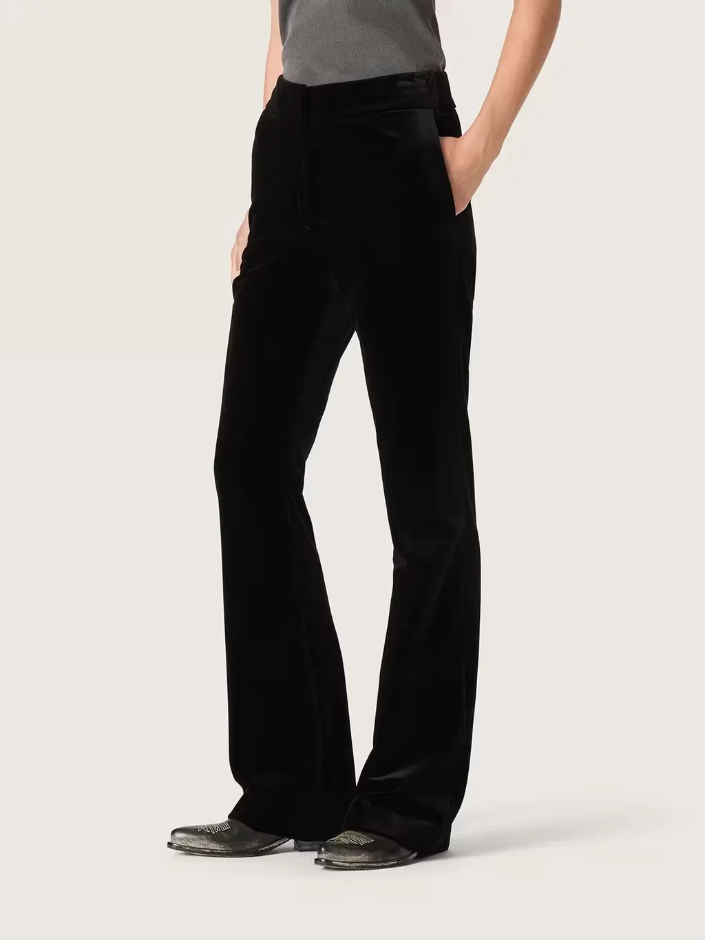 Golden Goose Deluxe Brand Slim-Fit Flared Pants