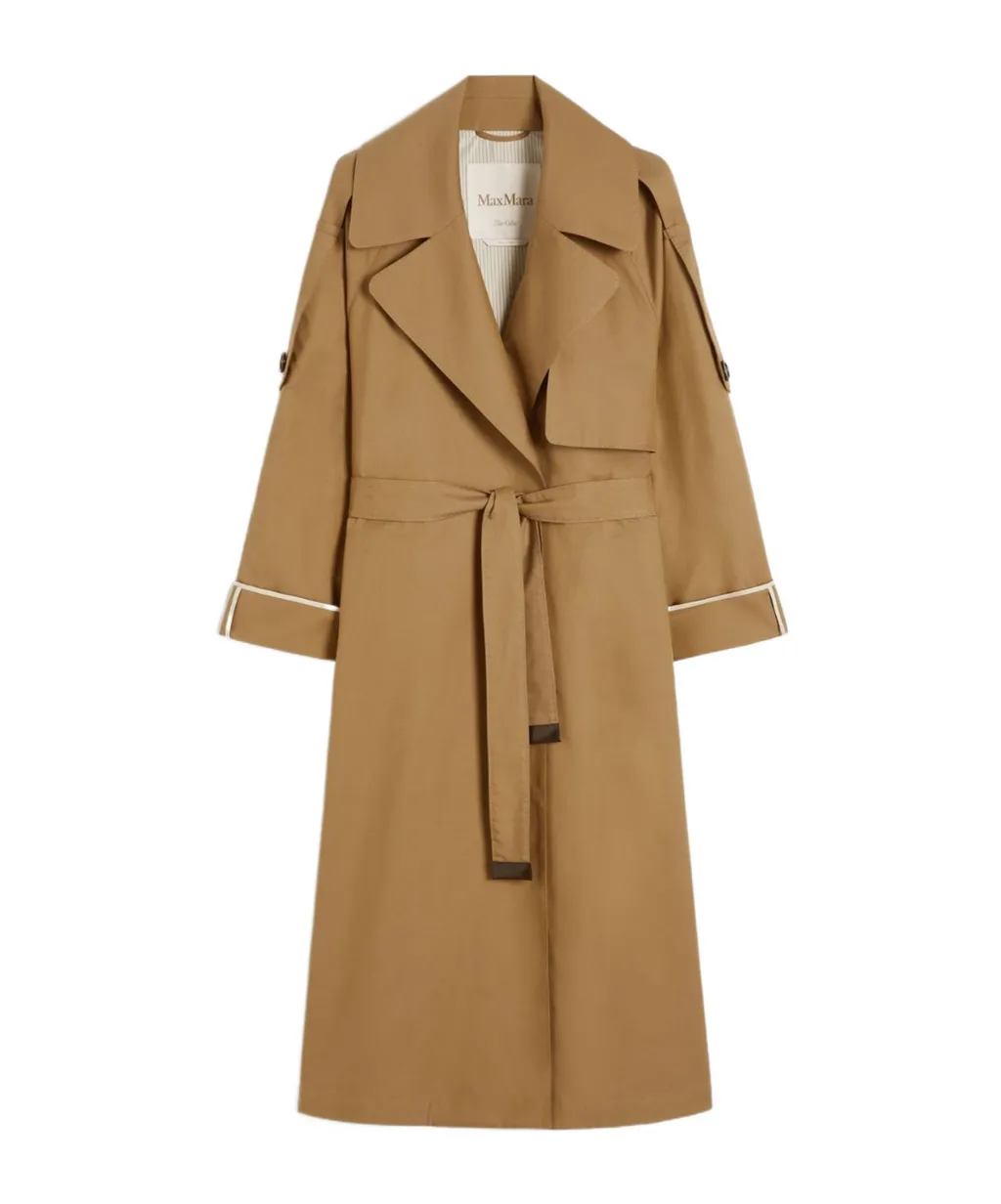 Long-Sleeved Trench Coat