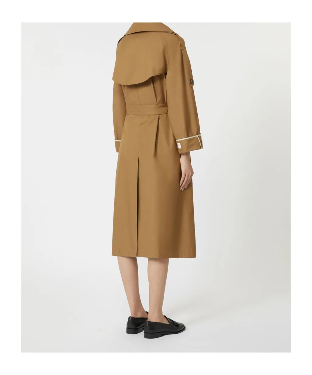 Long-Sleeved Trench Coat