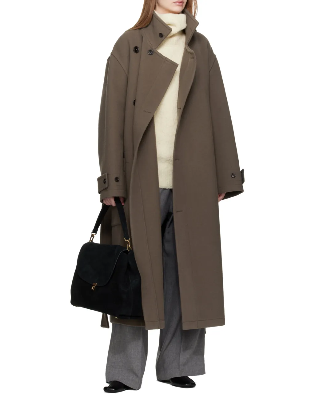 Rear-Zip Square-Toe Boots