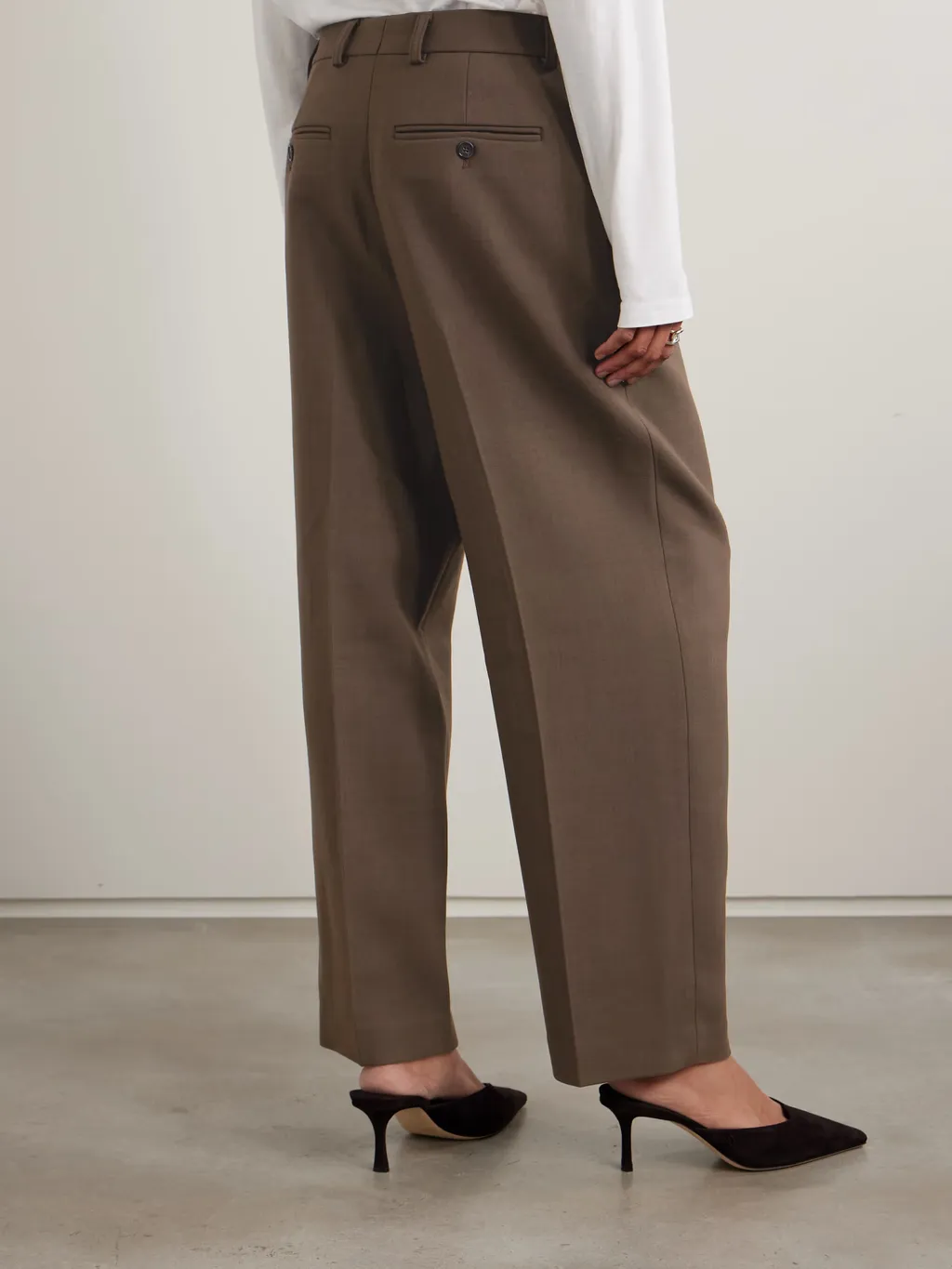 Pauli Pleated Tapered Casual Pants