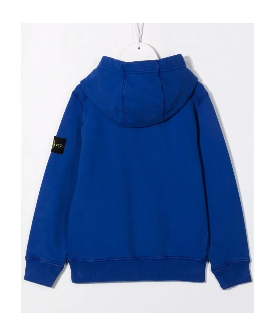 Logo-Patch Cotton Hoodie