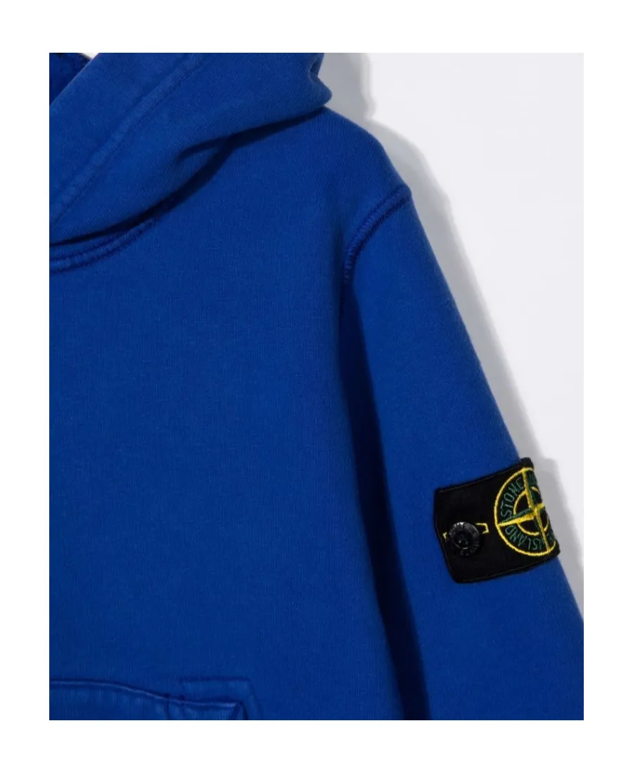 Logo-Patch Cotton Hoodie