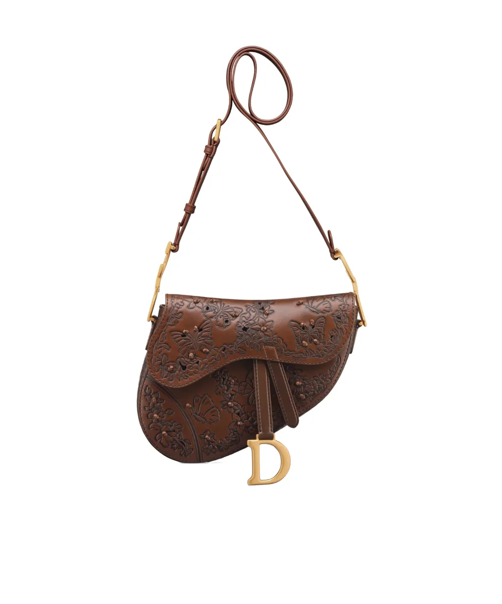 Medium Soft Saddle Bag With Strap
