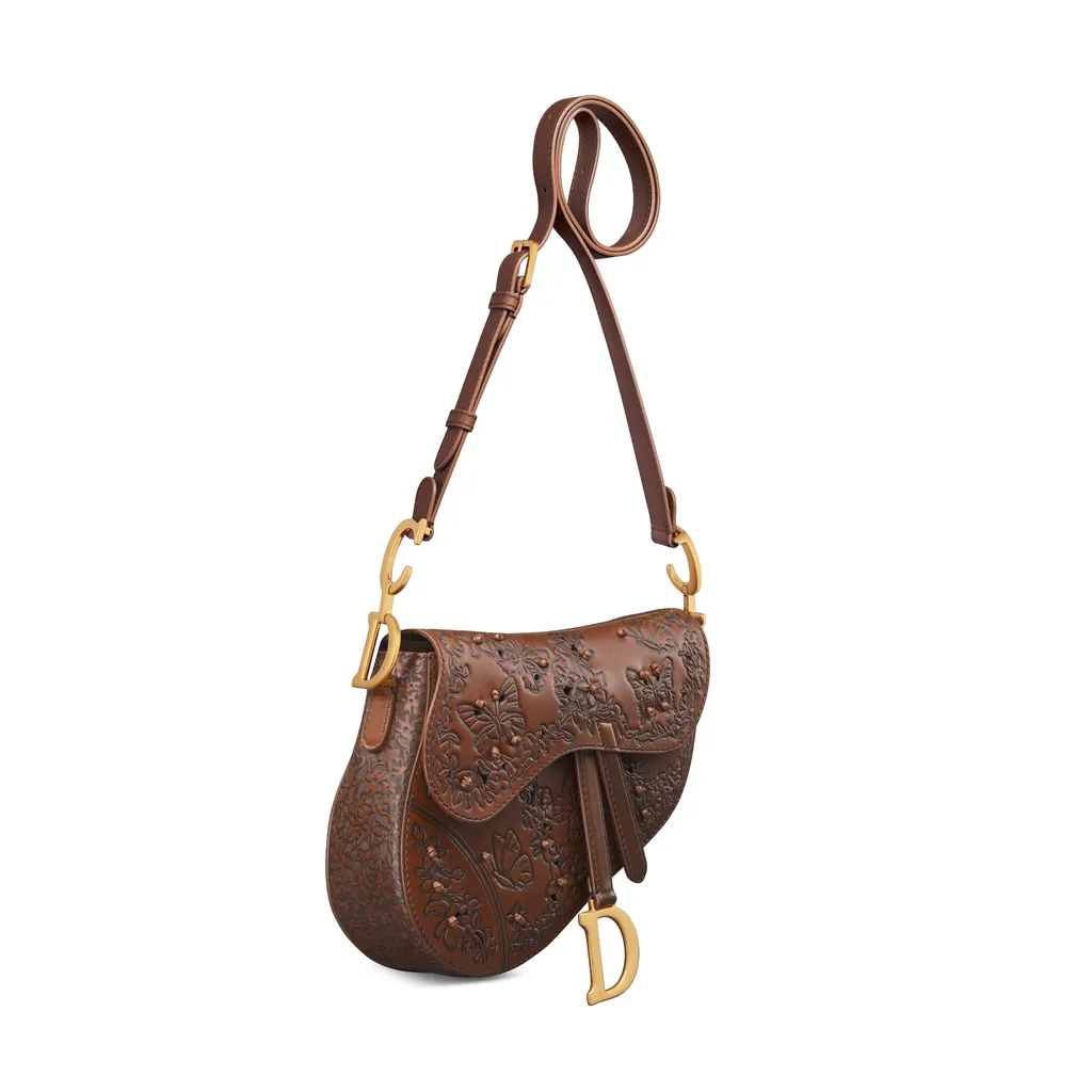 Medium Soft Saddle Bag With Strap