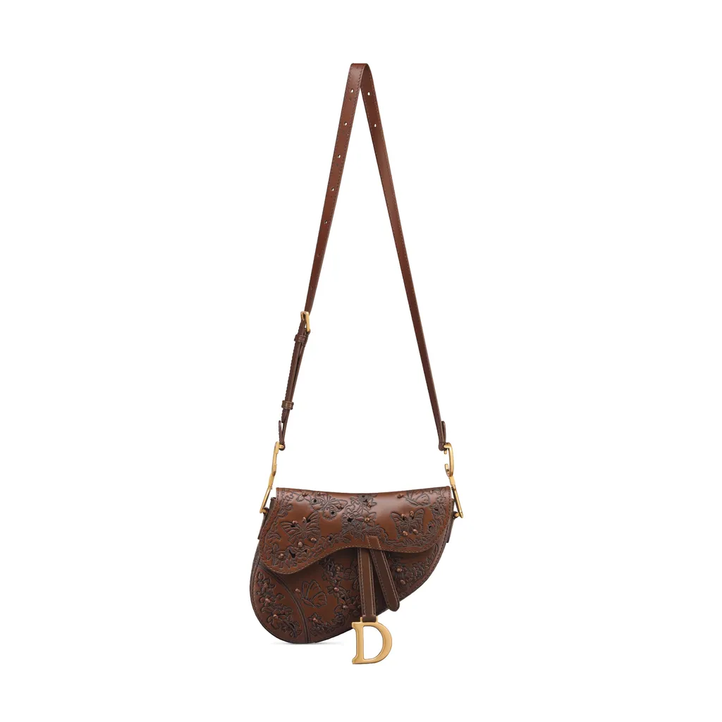 Medium Soft Saddle Bag With Strap