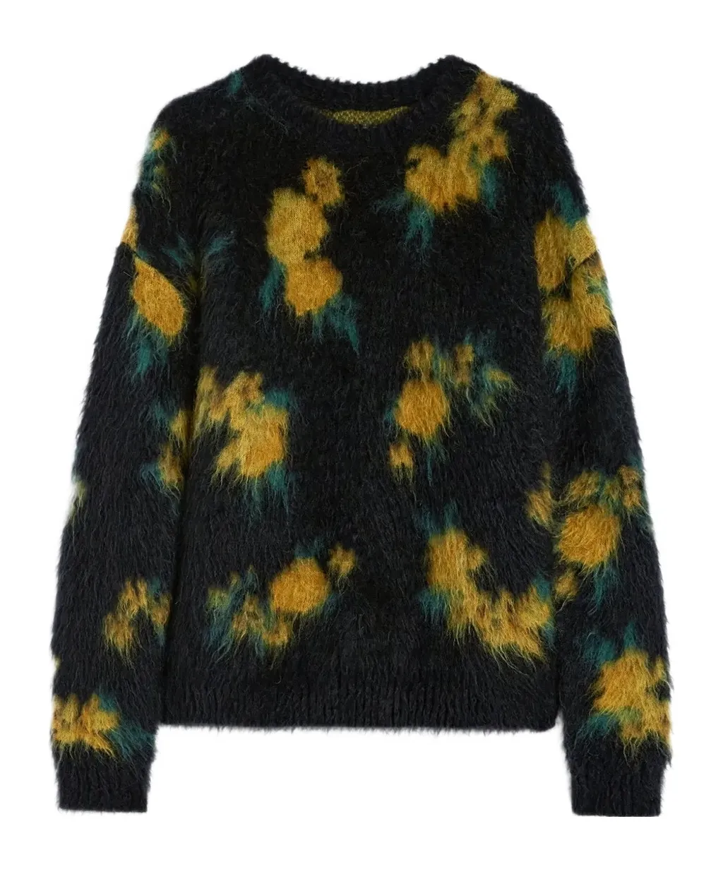 Jil Sander Floral Jacquard Crewneck Jumper
