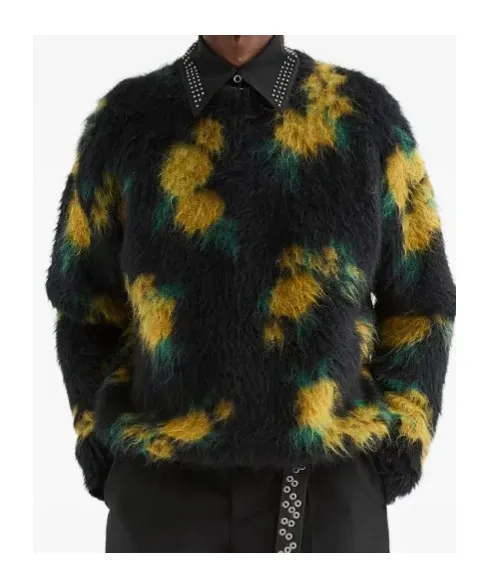 Jil Sander Floral Jacquard Crewneck Jumper