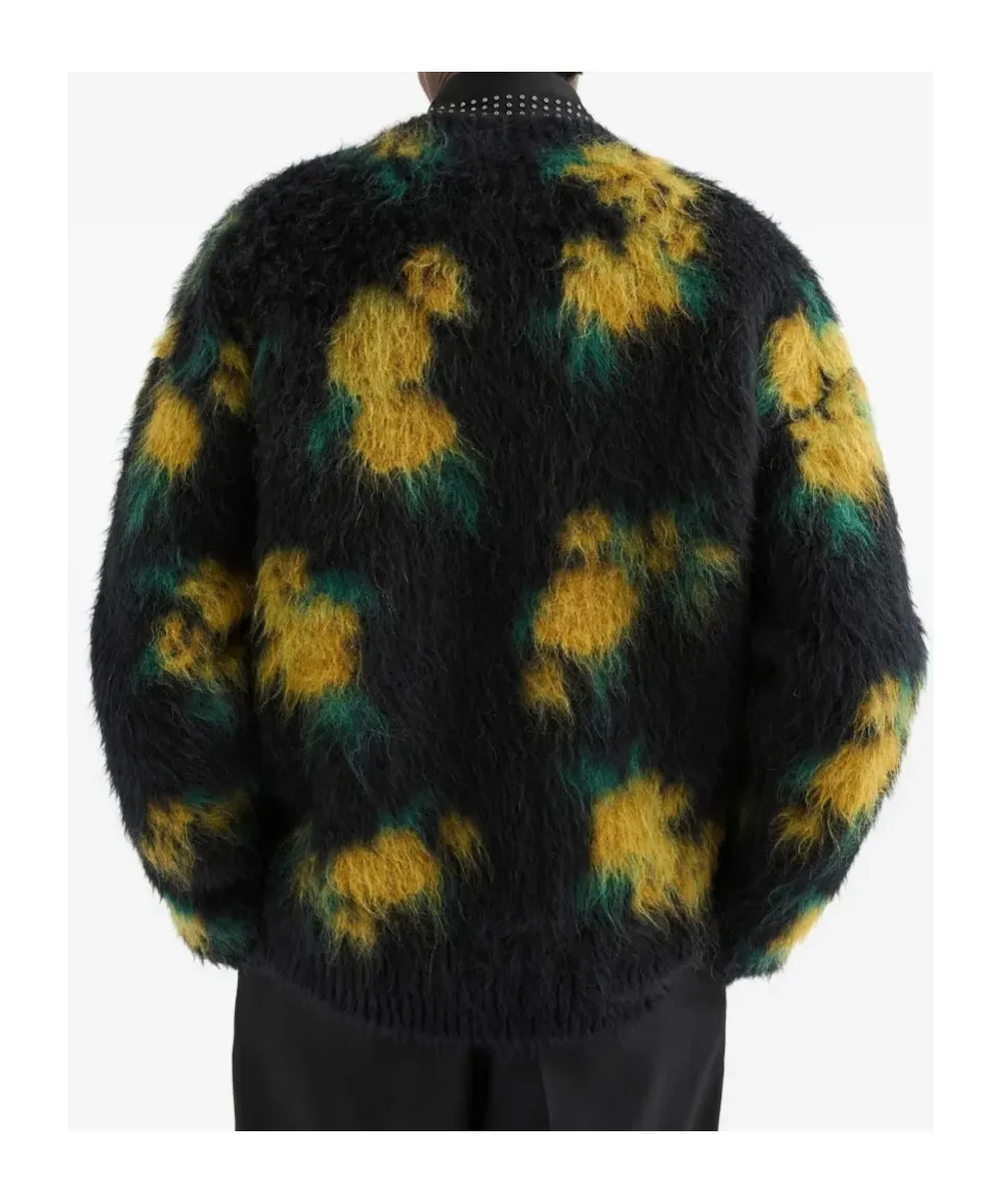 Jil Sander Floral Jacquard Crewneck Jumper