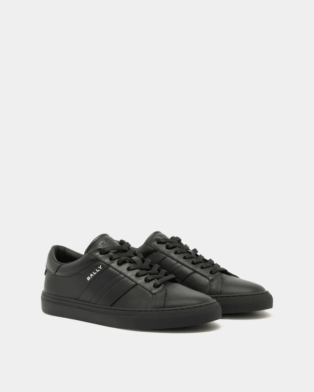 Hedon Sneaker In Black Leather