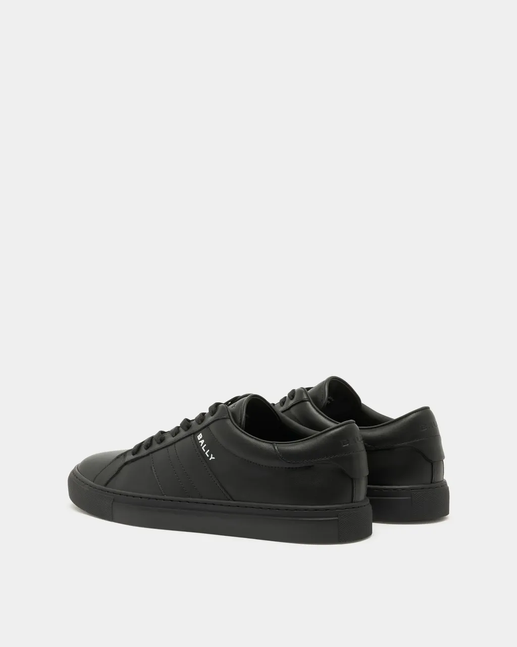 Hedon Sneaker In Black Leather