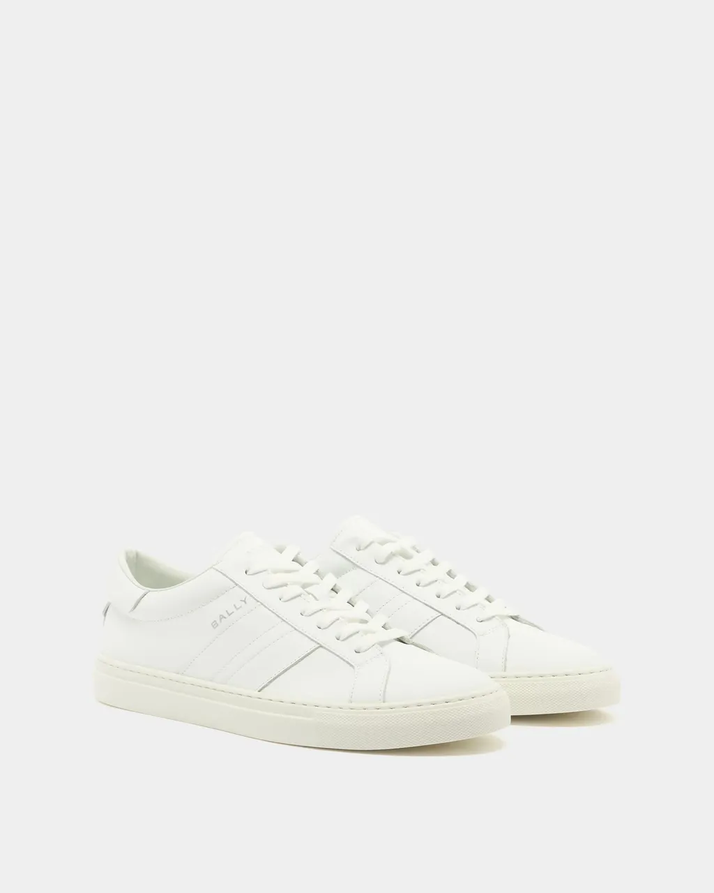 Hedon Sneaker In White Leather